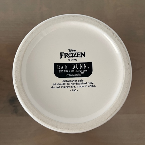 Rae Dunn I LIKE WARM HUGS Olaf Canister Disney Frozen - Picture 8 of 8